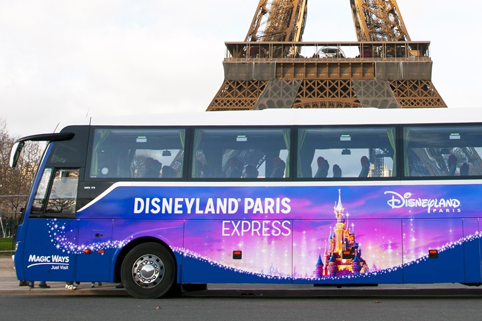 disneyland paris shuttle bus transport | Paris Whatsup
