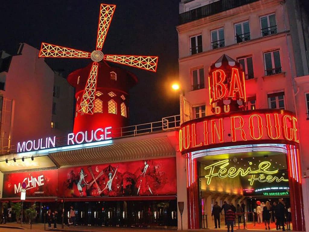 Moulin Rouge Paris Cabaret Show Windmill - Paris Whatsup
