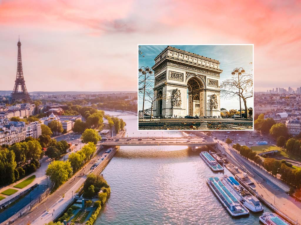 seine river cruise paris arc de triomphe | Paris Whatsup