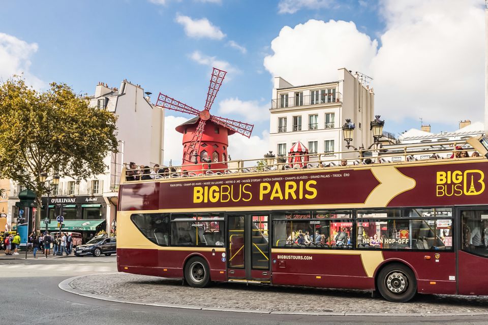 bigbus paris hop on hop off bus tours - Paris Whatsup